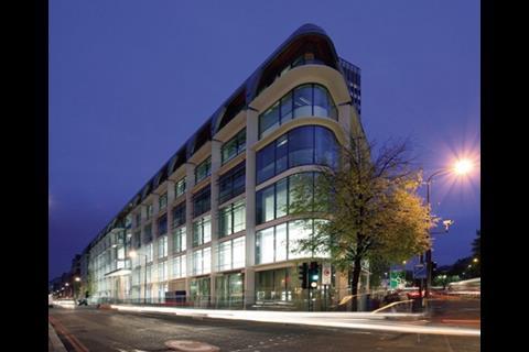 The York building contains 18% recycled materials